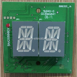 BAA26800EX Otis Asansör Konum Göstergesi PCB